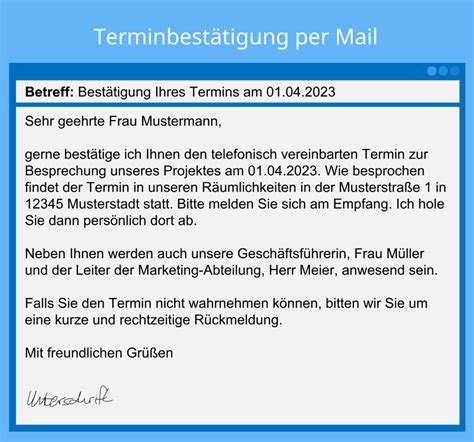 Terminanfrage 